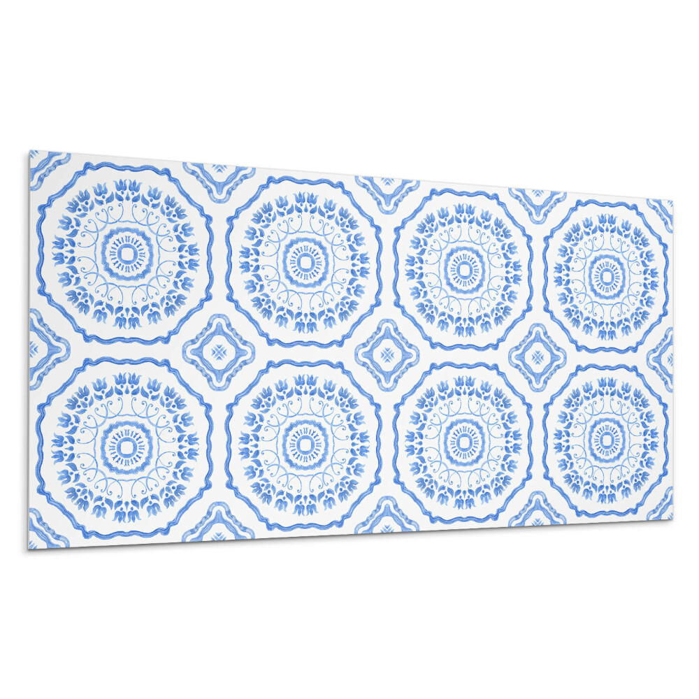 Stenový panel Kvetinový motív v kruhu