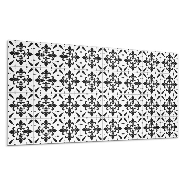 Pvc panel na stenu Vzor s kvetinovými motívmi