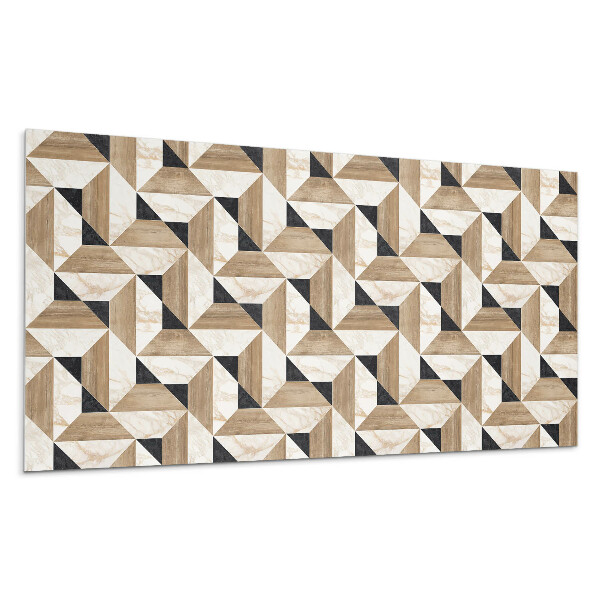 Stenový panel Geometrický vzor dlaždíc