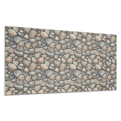 Nástenný panel PVC Vzor z kameňov na pozadí
