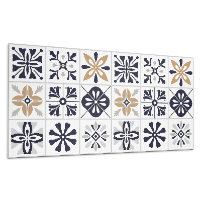 Nástenný panel PVC Dekoratívne vzory v dlaždiciach