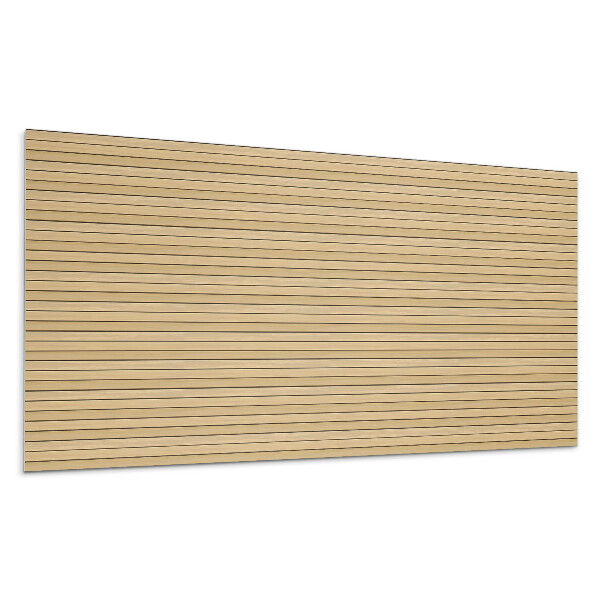 Stenový panel Rovnobežné drevené dosky