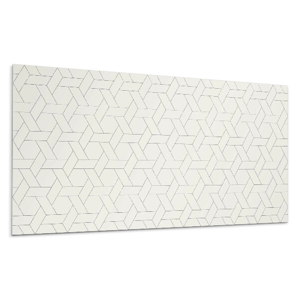 Stenový panel Geometrický šesťuholníkový vzor