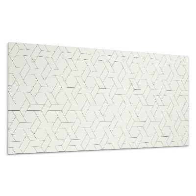 Pvc panel na stenu Geometrický šesťuholníkový vzor