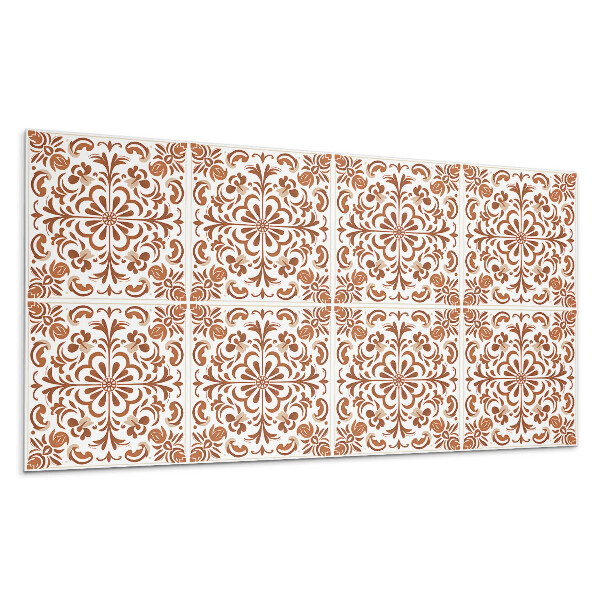 Obkladový panel na stenu Ornamentálny kvetinový vzor