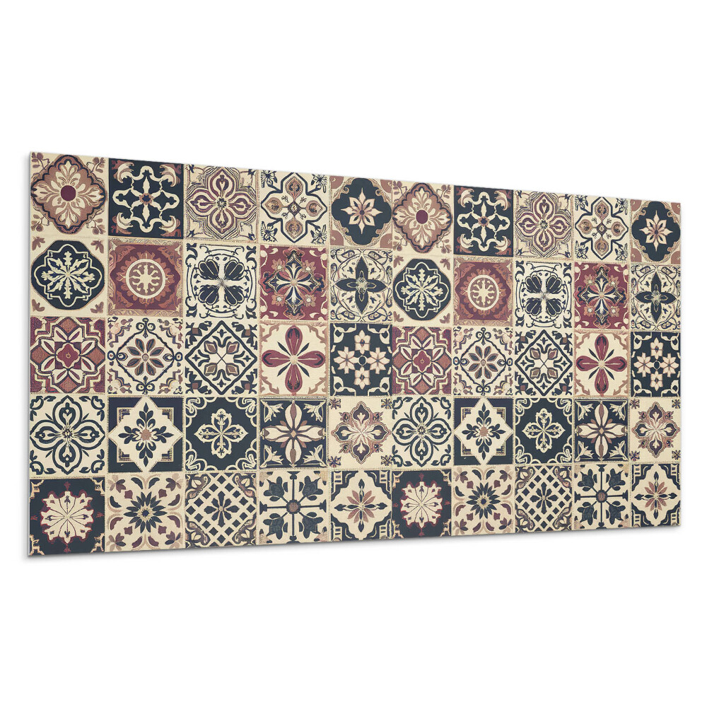 Pvc panel na stenu Vzory mozaikových dlaždíc