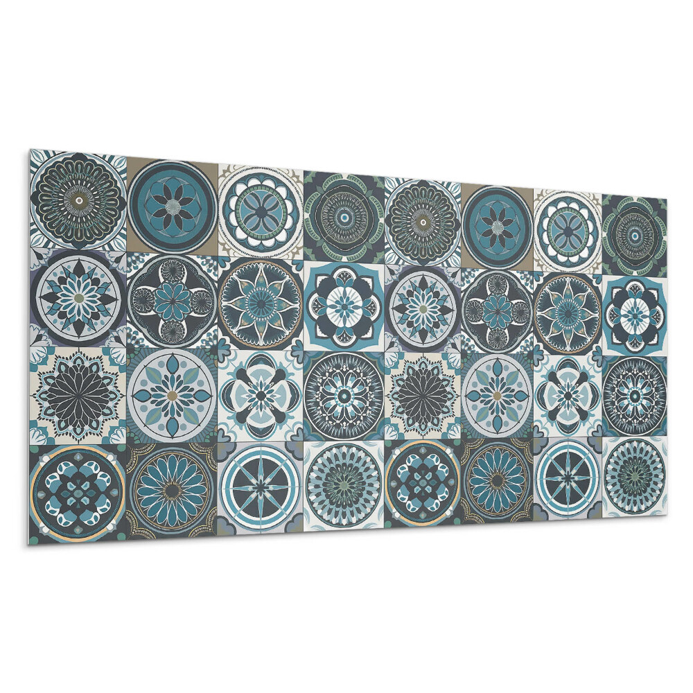 Stenový panel Kockované mozaikové vzory