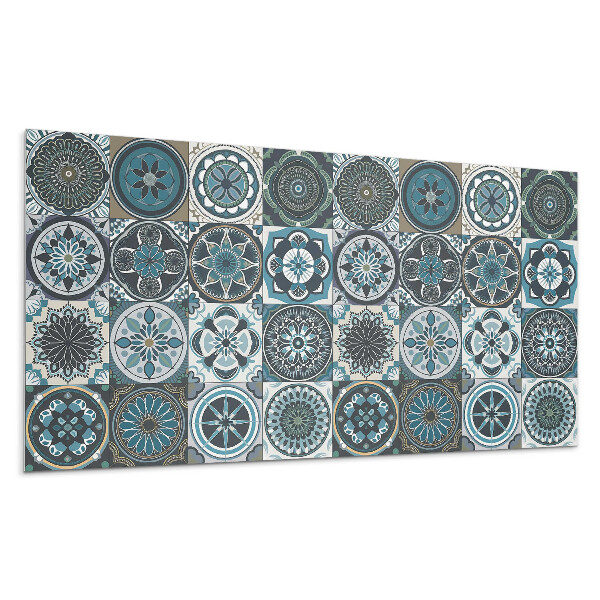 Stenový panel Kockované mozaikové vzory