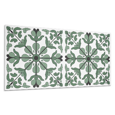 Stenový panel Rastlinný vzor so symetriou