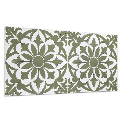 Pvc panel na stenu Kvetinový vzor s listami