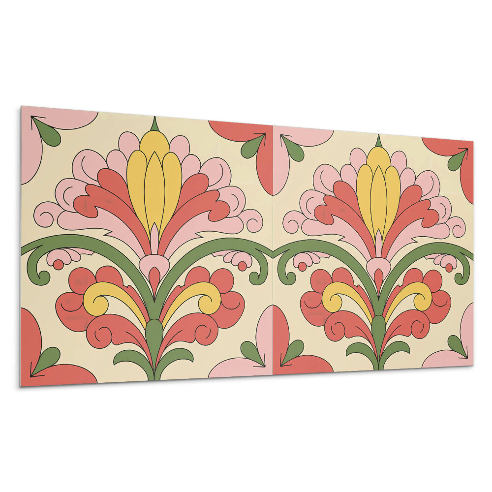 Panel na stenu Kvetinový dekoratívny vzor