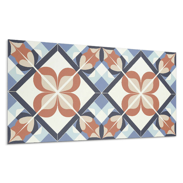 Nástenný panel PVC Symetrický kvetinový vzor