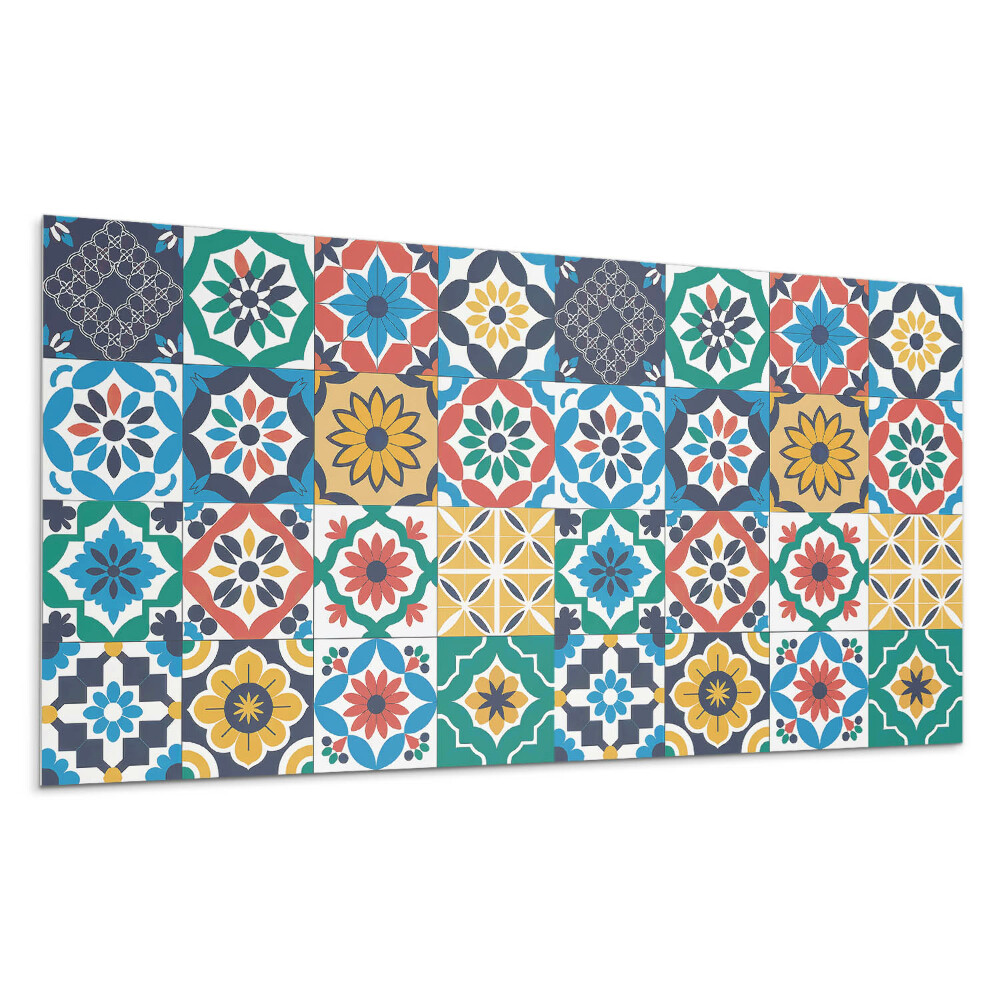 Panel na stenu Mozaikové vzory v rozložení