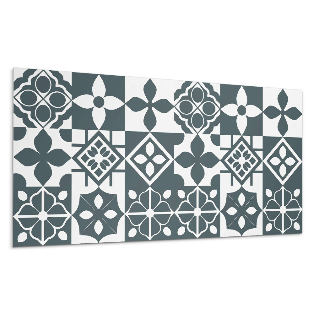 Stenový panel Geometrické vzory v dlaždiciach