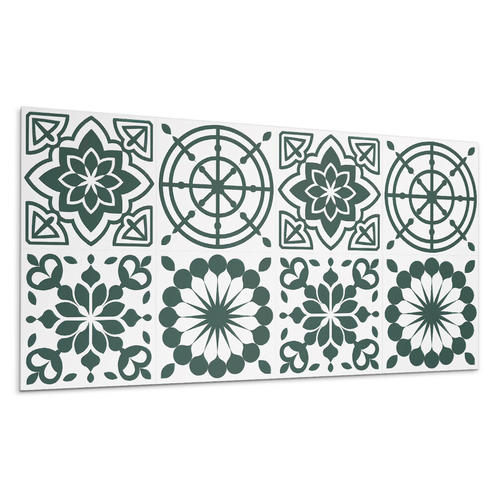 Panel na stenu Kvetinové a geometrické vzory