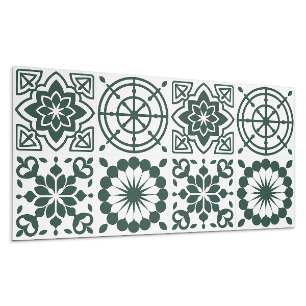 Panel na stenu Kvetinové a geometrické vzory