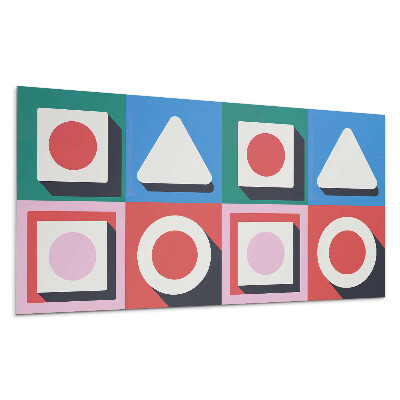 Stenový panel Geometria s tieňmi