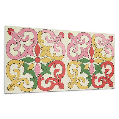 Panel na stenu Kvetinový vzor s ornamentami