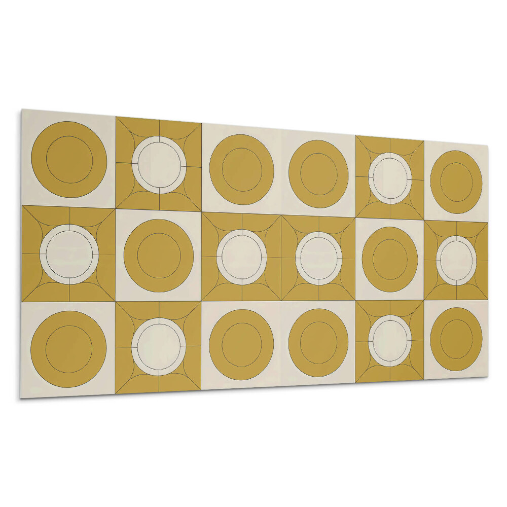 Panel na stenu Geometrický vzor s kruhmi