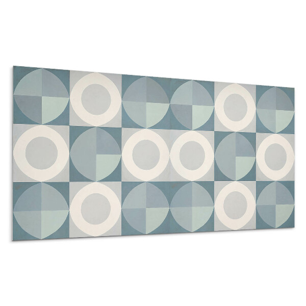 Stenový panel Geometria kruhov a tvarov