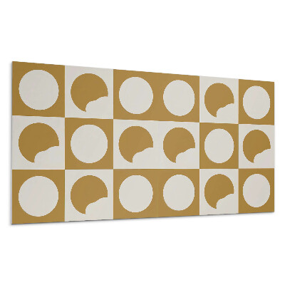 Nástenný panel PVC Abstraktné kruhy s medzerami