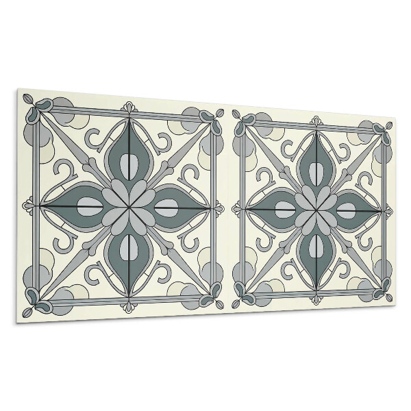 Panel na stenu Kvetinový vzor s ornamentami