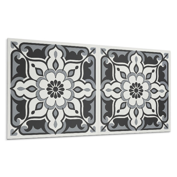 Nástenný panel PVC Kvetinový vzor s ornamentami