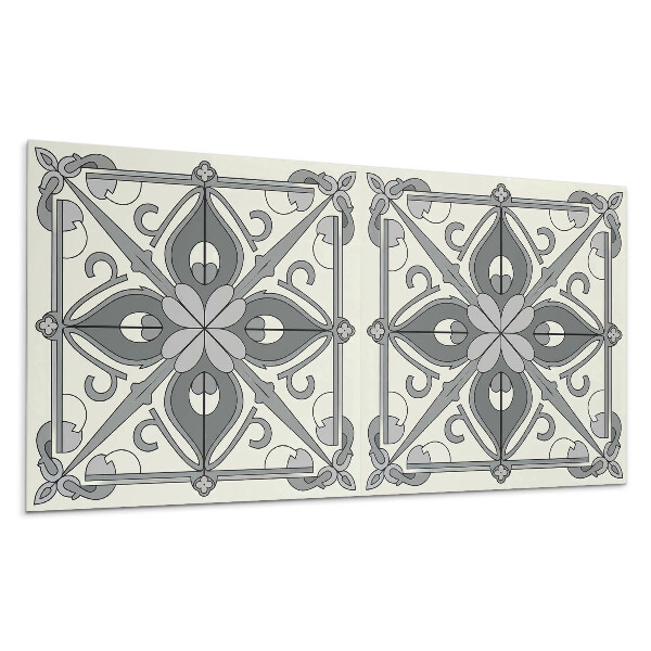 Panel na stenu Kvetinový vzor so symetriou