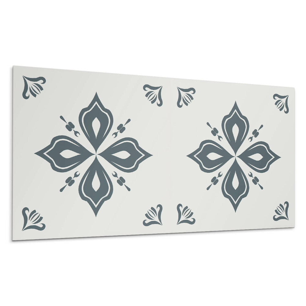 Stenový panel Kvetinový motív v kríži