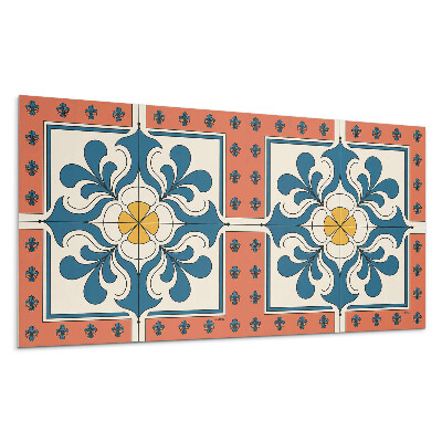 Panel na stenu Ľudový vzor s kvetmi