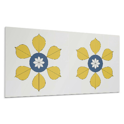 Panel na stenu Kvetinový vzor s listami