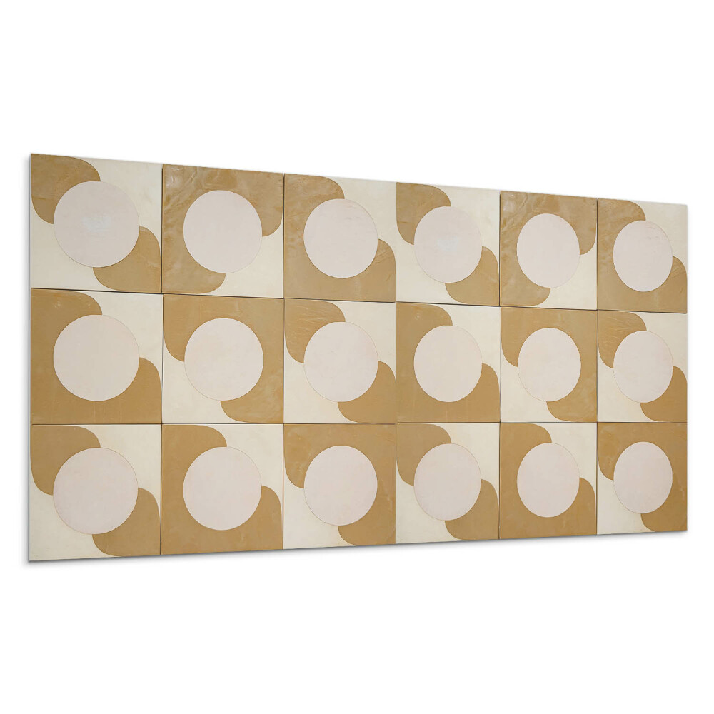 Panel na stenu Geometrické kruhy a oblúky