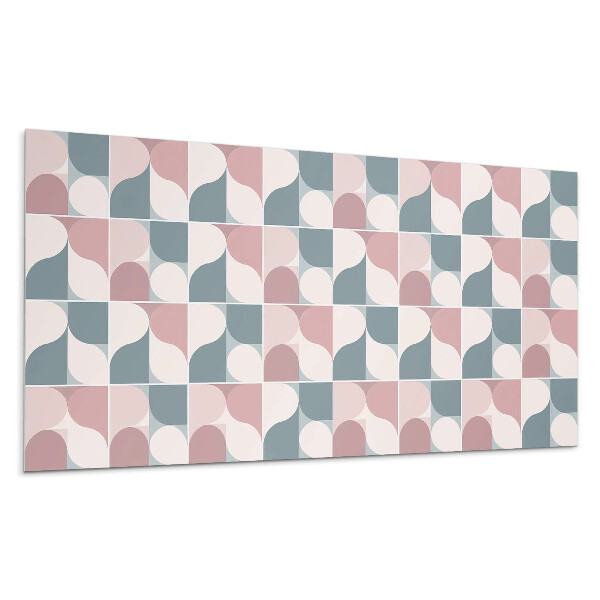 Stenový panel Abstraktný geometrický vzor
