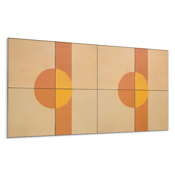 Stenový panel Abstraktný geometrický vzor
