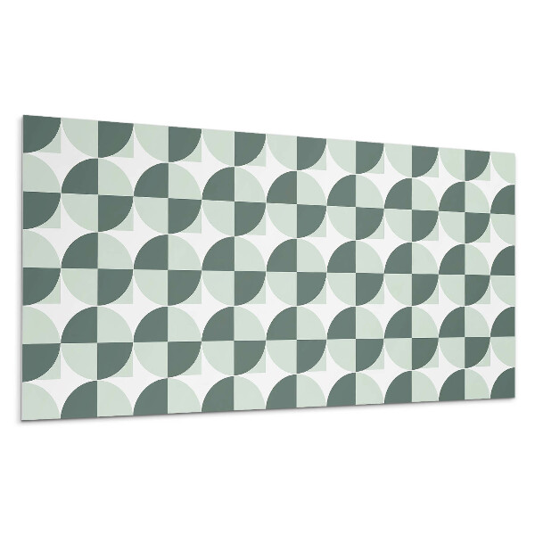 Panel na stenu Geometria kruhov a štvorcov