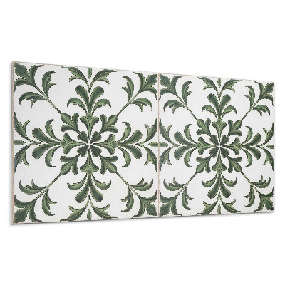 Nástenný panel PVC Rastlinný motív na dlaždici