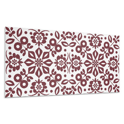 Nástenný panel PVC Kvetinový vzor s listami