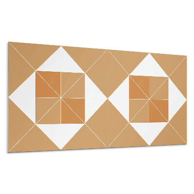 Panel na stenu Geometria v odtieňoch