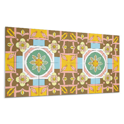 Pvc panel na stenu Kvetinový vzor na pozadí