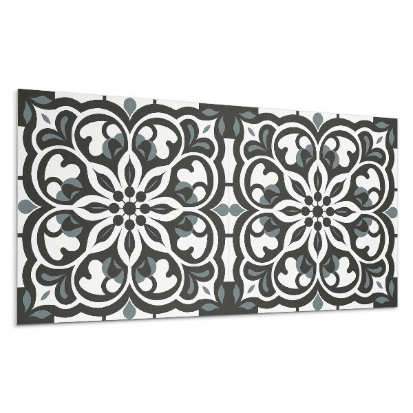 Obkladový panel na stenu Kvetinový vzor s ornamentami