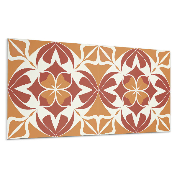 Stenový panel Symetrický rastlinný vzor