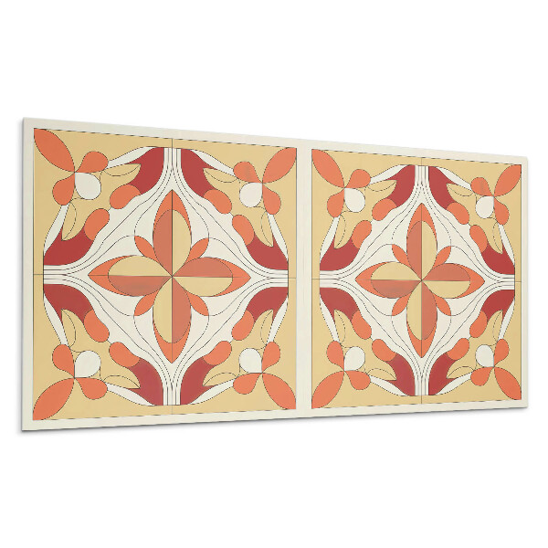Stenový panel Abstraktný kvetinový vzor