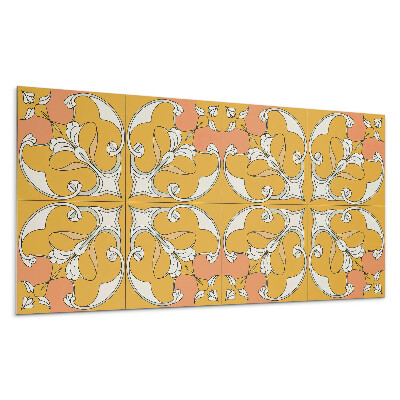 Panel na stenu Kvetinový vzor v symetrii