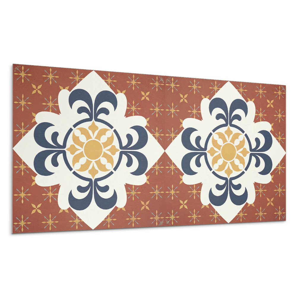 Pvc panel na stenu Vzor s kvetinovým motívom