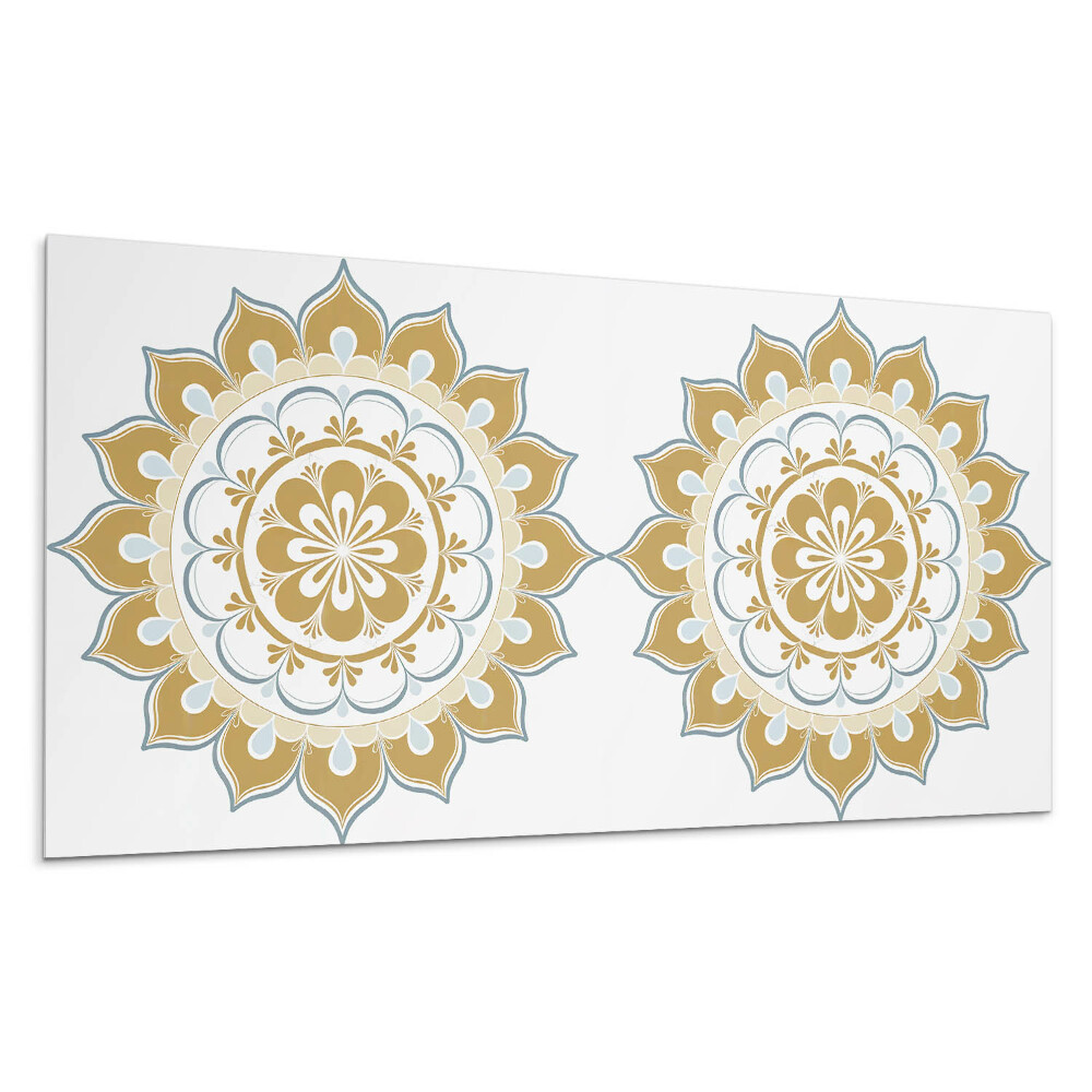 Pvc panel na stenu Kvetinový vzor mandaly