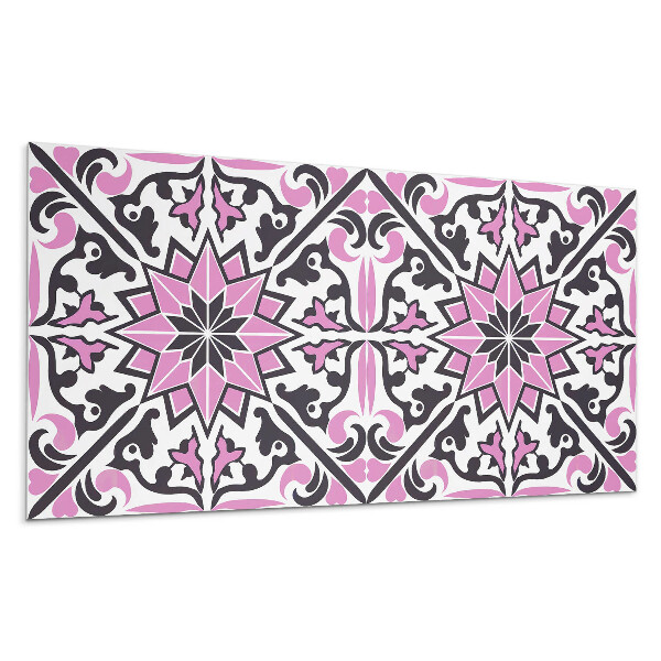 Pvc panel na stenu Kvetinový vzor s ornamentami