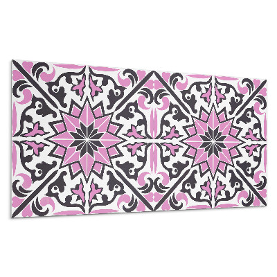 Pvc panel na stenu Kvetinový vzor s ornamentami