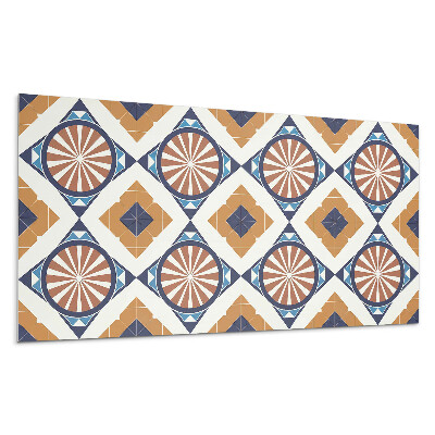 Pvc panel na stenu Geometrický vzor s kruhmi