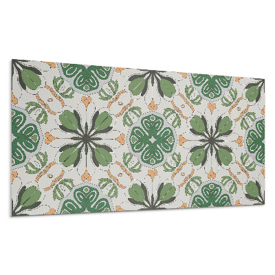 Pvc panel na stenu Kvetinový vzor v symetrii