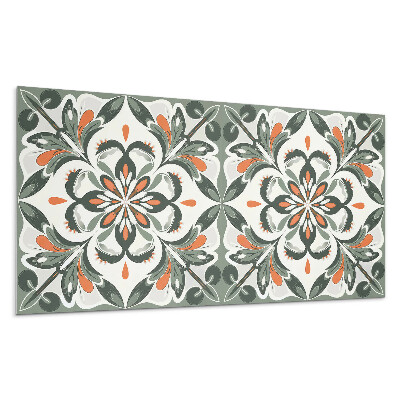 Stenový panel Kvetinový vzor s listami